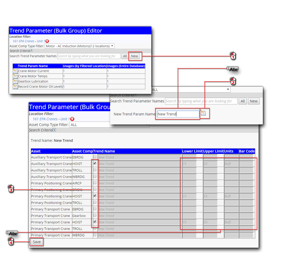 New Trend Parameter in Bulk Editor