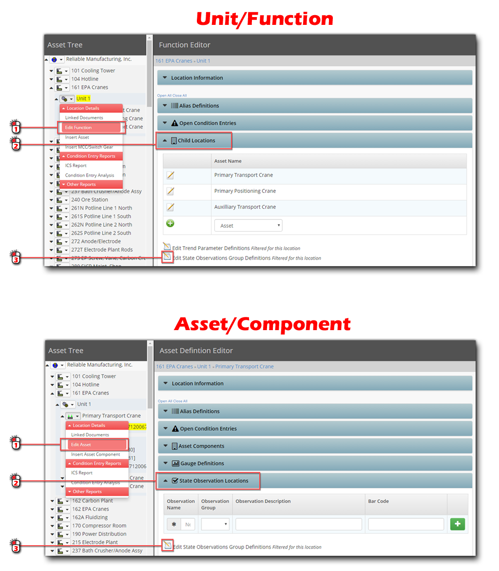 Add/Edit Observation Groups