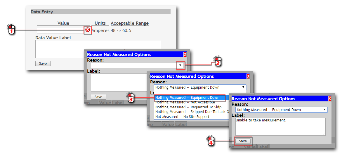 Not Measured Options