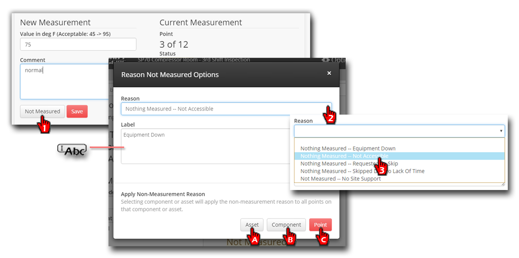 Entry Types Drop Down