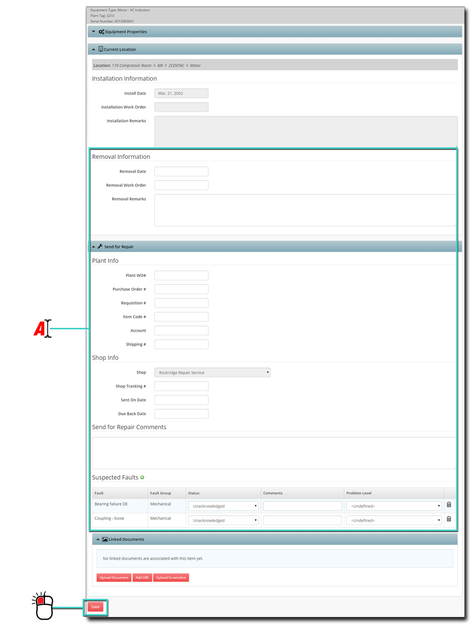 Equipment Definition Editor