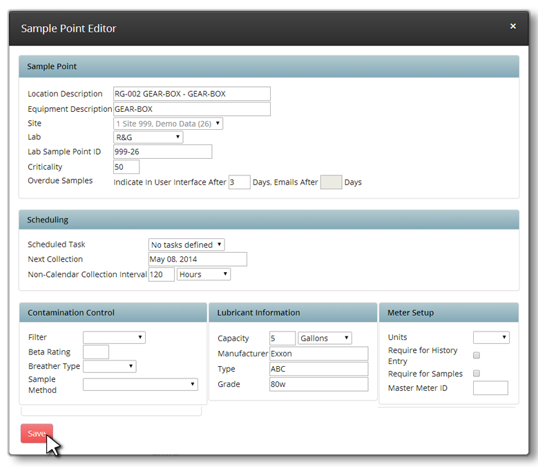 Sample Point Editor